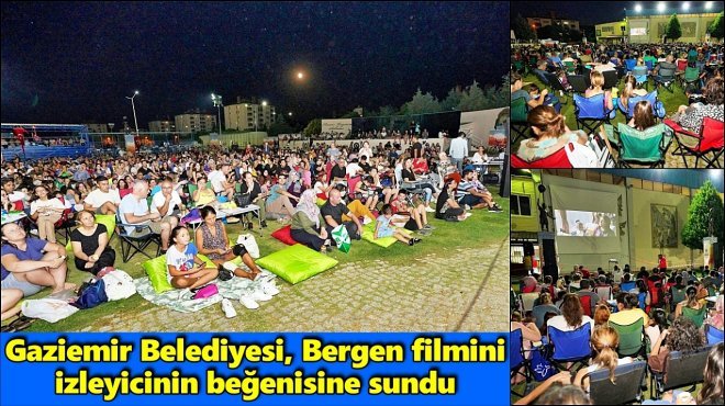 GAZİEMİR’DE BERGEN’E YOĞUN İLGİ