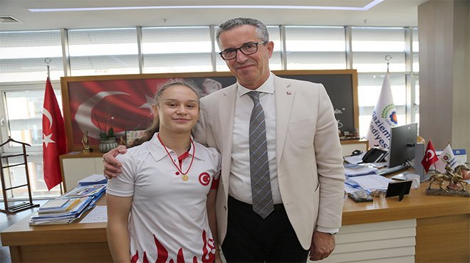 Gaziemir’de Tokyo olimpiyat gururu 