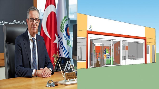 Gaziemir'de  Sosyal Market projesi yaşama geçiyor