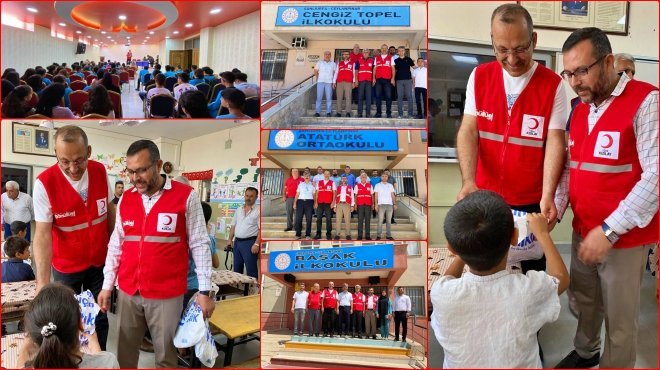 Gaziemir'den Ceylanpınar'a gönül köprüsü kuruldu