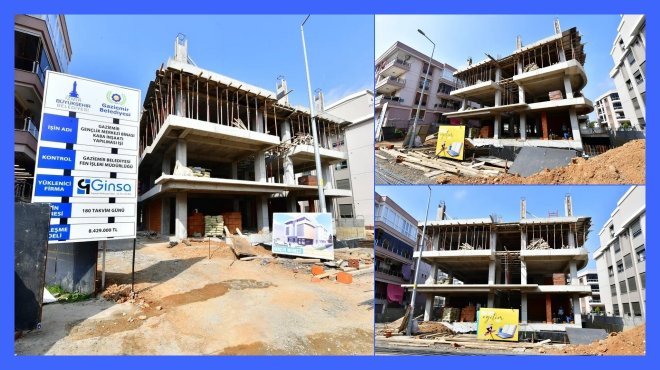 GAZİEMİR GENÇLİK MERKEZİ MAYIS’TA AÇILACAK