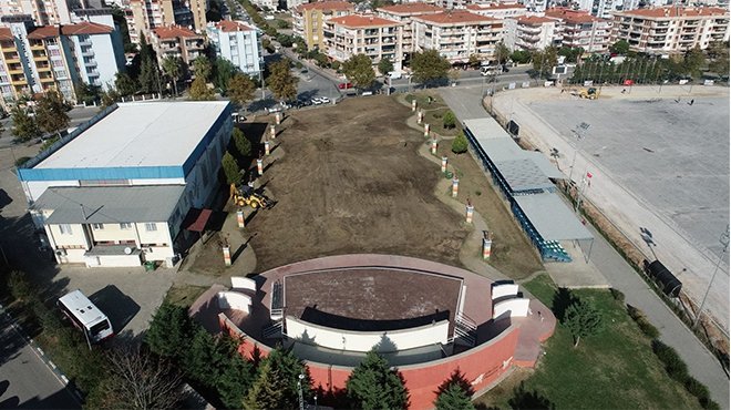 Gaziemir’in Festival Alanı yeni yüzüne kavuşuyor