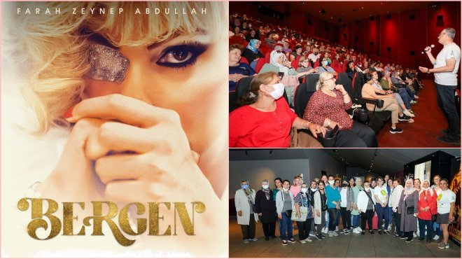 Gaziemirli 700 kadın Bergen’i izledi