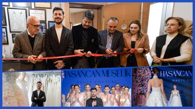 GELİNLİK TASARIM YARIŞMASI İLE PARLADI KENDİ MARKASINI KURDU