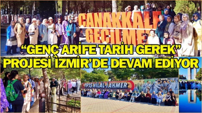  ‘Genç Arif’ler İzmir’den Çanakkale'ye çıkarma yaptı...