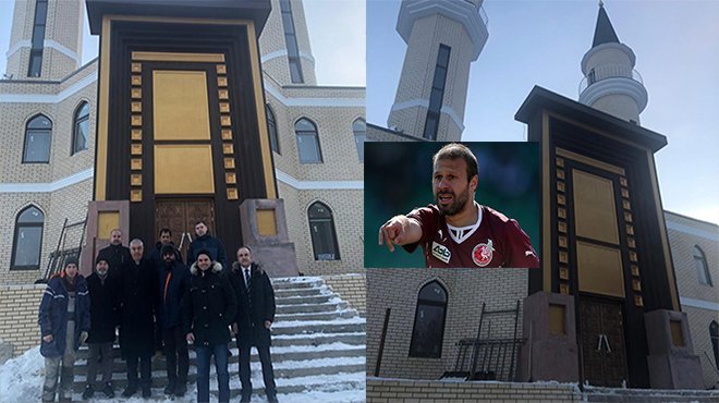 Gökdeniz Karadeniz'in Rusya'da yaptırdığı cami tamamlanıyor