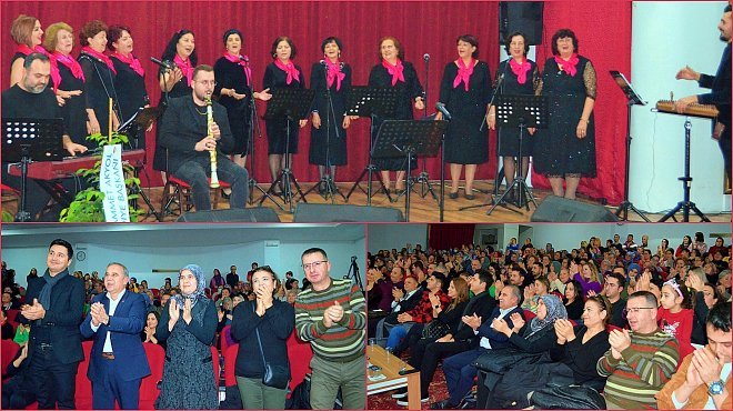 GÖRDES’TE TÜRK MÜZİĞİ KOROSU KONSERİ ZİYAFETİ