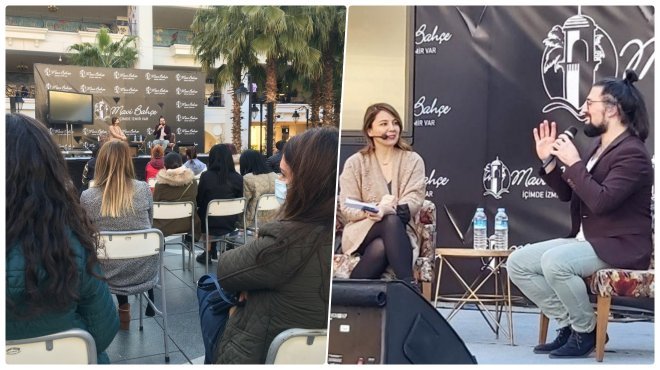 Gülşah Elikbank sanat sohbetlerine İzmir’de devam etti