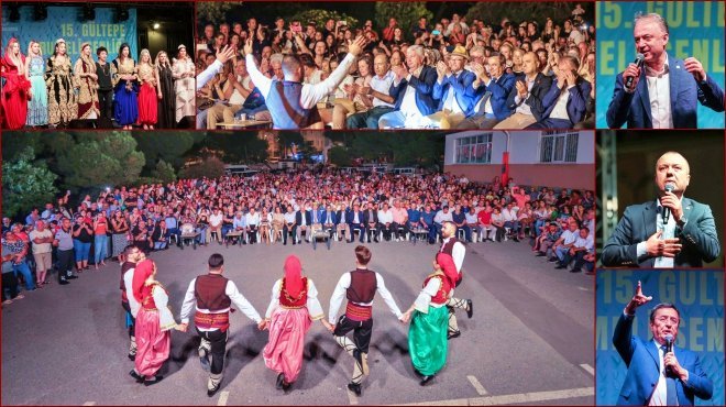 Gültepe Rumeli Şenliği Konak’ta Balkan rüzgarı estirdi