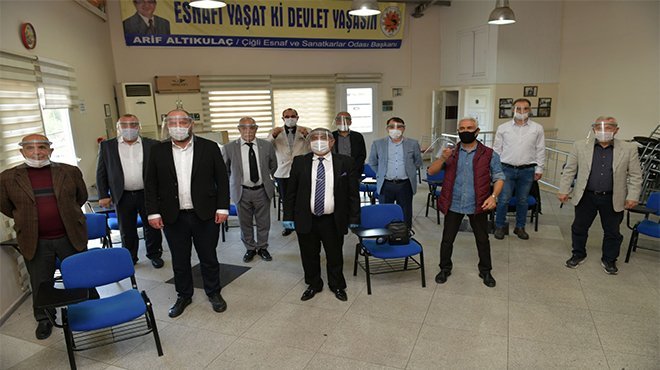Gümrükçü'den Çiğli Esnaf ve Sanatkarlar Odası'na Ziyaret
