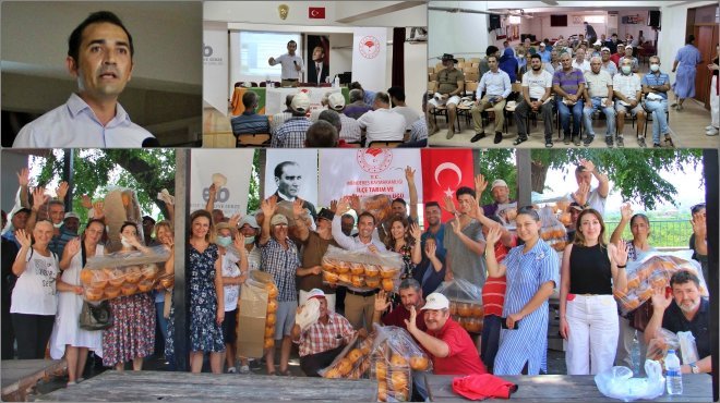 GÜMÜLDÜR ÇİFTÇİSİ İYİ TARIM UYGULAMALARIYLA KATMA DEĞER ÜRETİYOR