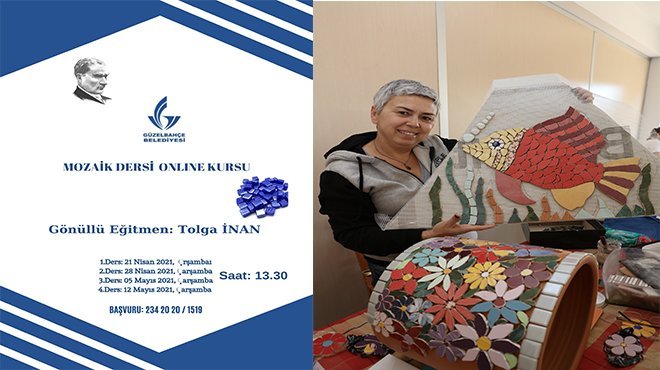 Güzelbahçe Belediyesi’nden Online Kurs