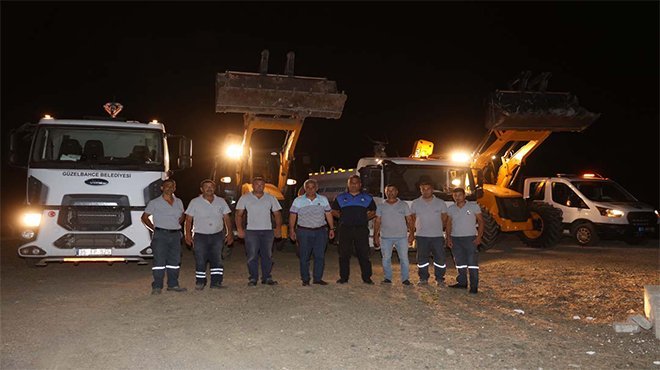 Güzelbahçe Belediyesi Yangın Teyakkuzunda