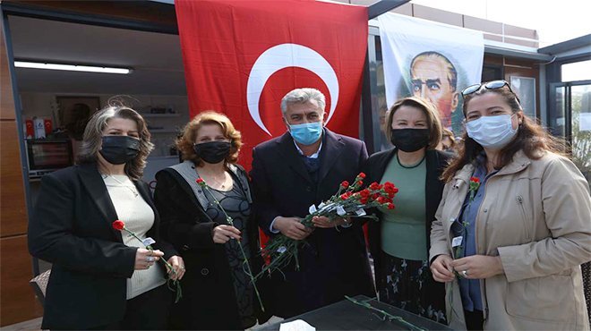 Güzelbahçe’de 8 Mart Anması