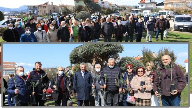Güzelbahçe’de 'Zeytinime Dokunma' eylemi