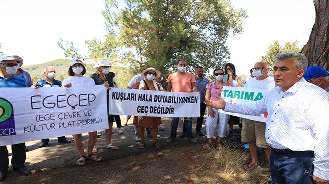 Güzelbahçe Doğa İçin Nöbette