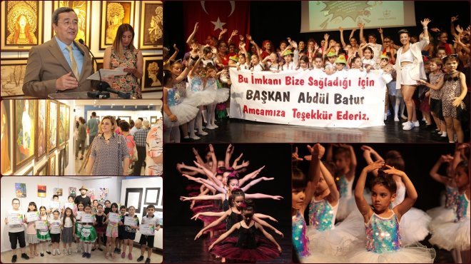 Güzelyalı’da şenlik gibi yılsonu gösterisi