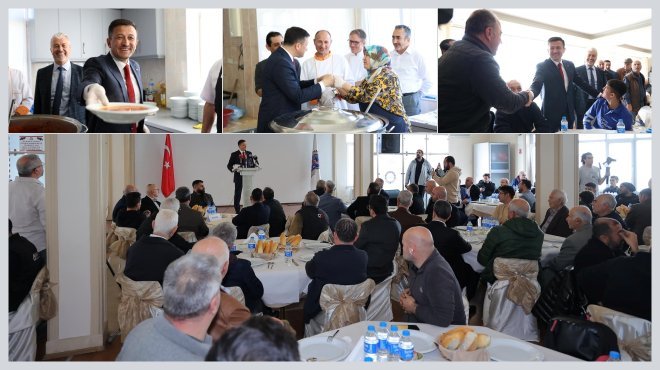 HAMZA DAĞ, BORNOVA 3.SANAYİ SİTESİ’NDE KURU FASULYE ETKİNLİĞİNE KATILDI
