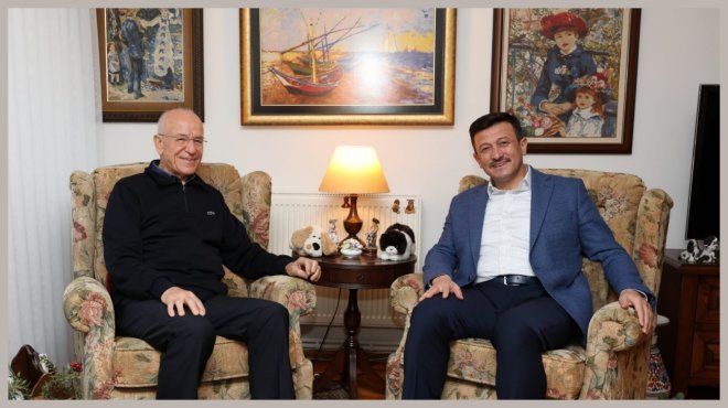 HAMZA DAĞ, ESKİ BAŞKANLARI ZİYARET TURUNDA…