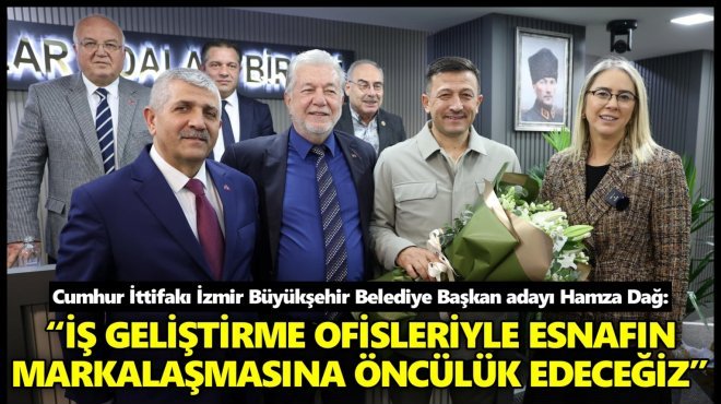 HAMZA DAĞ İESOB'Yİ ZİYARET ETTİ...