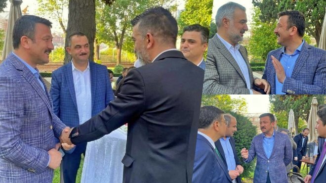 Hamza Dağ, İstanbul'da gazetecilerle bir araya geldi