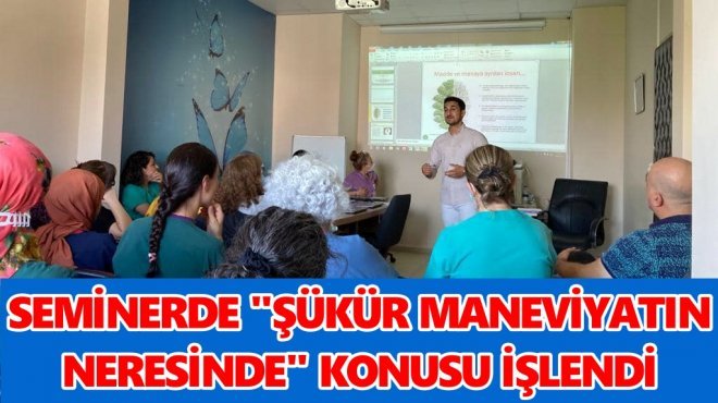 Hastanede maneviyat seminerleri düzenlendi