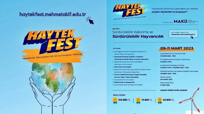 HAYVANCILIK TEKNOLOJİLERİ FESTİVALİ HAYTEKFEST BURDUR’DA