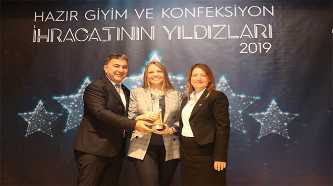 Hazır giyim sektörünün yıldızları ödüllerini aldı