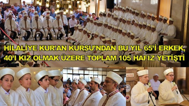 Hilaliye hafızları icazetlerini aldı