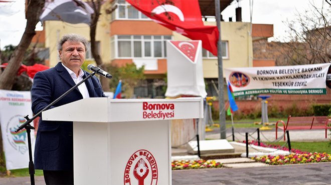 Hocalı Şehitleri Bornova’da anıldı