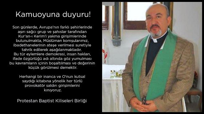 HRİSTİYANLARDAN ANLAMLI TEPKİ