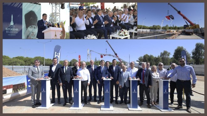 İAOSB İTFAİYE MERKEZİ’NİN TEMELİ ATILDI...