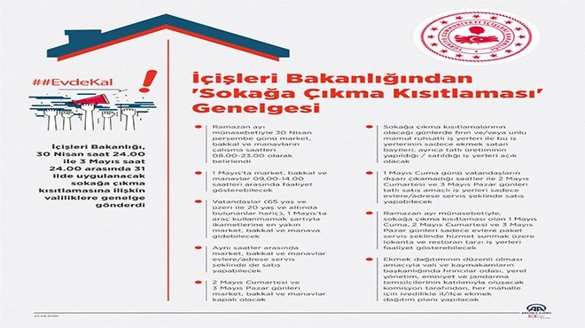 İçişleri Bakanlığında yeni genelge yayınladı