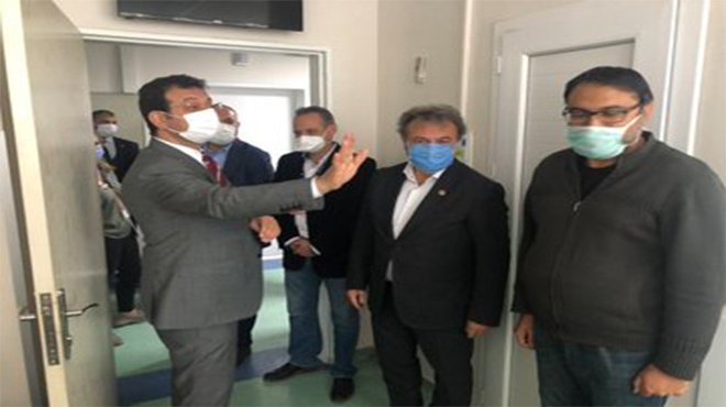 İduğ İmamaoğlu ile beraber deprem bölgesinde