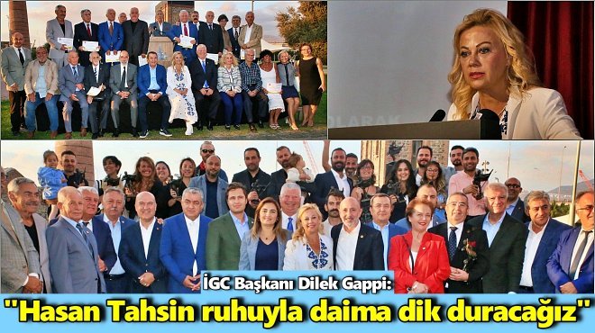 İGC’DE ÇİFTE TÖREN