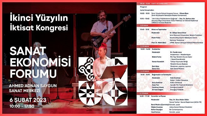 İKİNCİ YÜZYILIN İKTİSAT KONGRESİ HAZIRLIKLARI ‘SANAT EKONOMİSİ FORUMU’ İLE SÜRÜYOR
