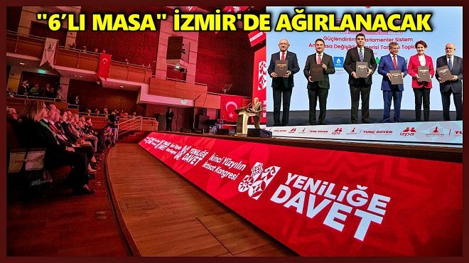 İKİNCİ YÜZYILIN İKTİSAT KONGRESİ, MİLLET İTTİFAKI’NIN BAŞKANLARINI İZMİR’DE BULUŞTURACAK
