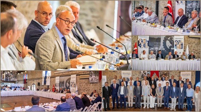 İKİNCİ YÜZYILIN İKTİSAT KONGRESİ ÖNCESİNDE TÜCCAR VE SANAYİCİ BULUŞMASI