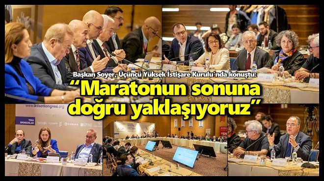 YÜKSEK İSTİŞARE KURULU İKİNCİ YÜZYILIN İKTİSAT KONGRESİ KAPSAMINDA SON TOPLANTISINI YAPTI