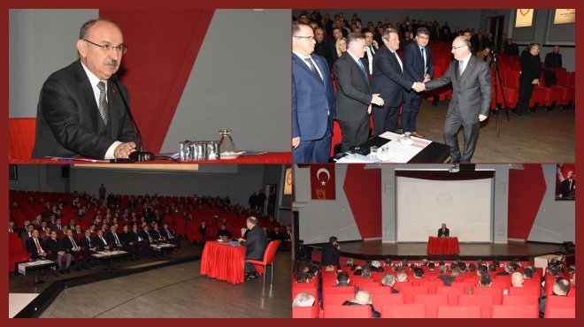 MANİSA İL İDARE ŞUBE BAŞKANLARI TOPLANTISI YAPILDI