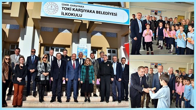İLK BALIK DÖNERİ KARŞIYAKA KAYMAKAMI'NIN ELİNDEN YEDİLER