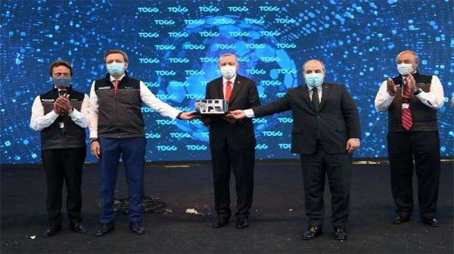 İlk yerli otomobil TOGG'un fabrika temeli Bursa'da atıldı