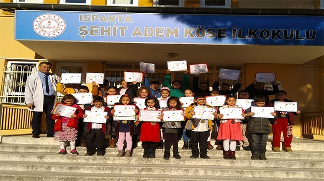 İlkokulda yazar oldular