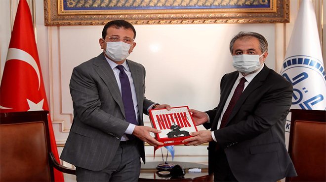 İMAMOĞLU’NDAN İSTANBUL MÜFTÜLÜĞÜ’NE ZİYARET
