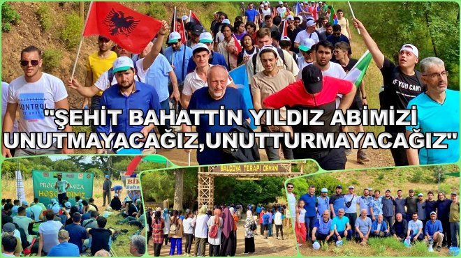 İMH'den Şehit Bahattin Yıldız'ı anma yürüyüşü