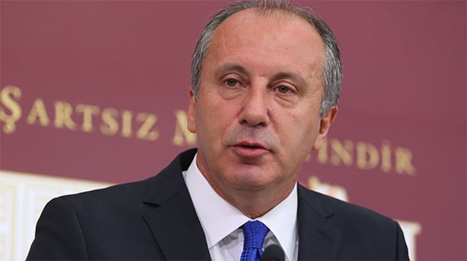 İnce: Cumhurbaşkanı adayı olmayı düşünüyorum