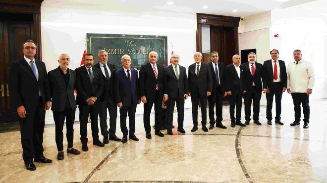 İş insanları Vali Köşger’i ziyaret etti