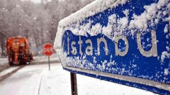 İstanbul’da kar sürprizi!