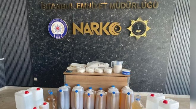 İstanbul'da zehir tacirlerine operasyon