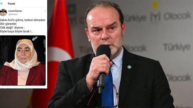 İYİ Parti’li  Özeren’den Semiha Yıldırım’a çirkin sözler